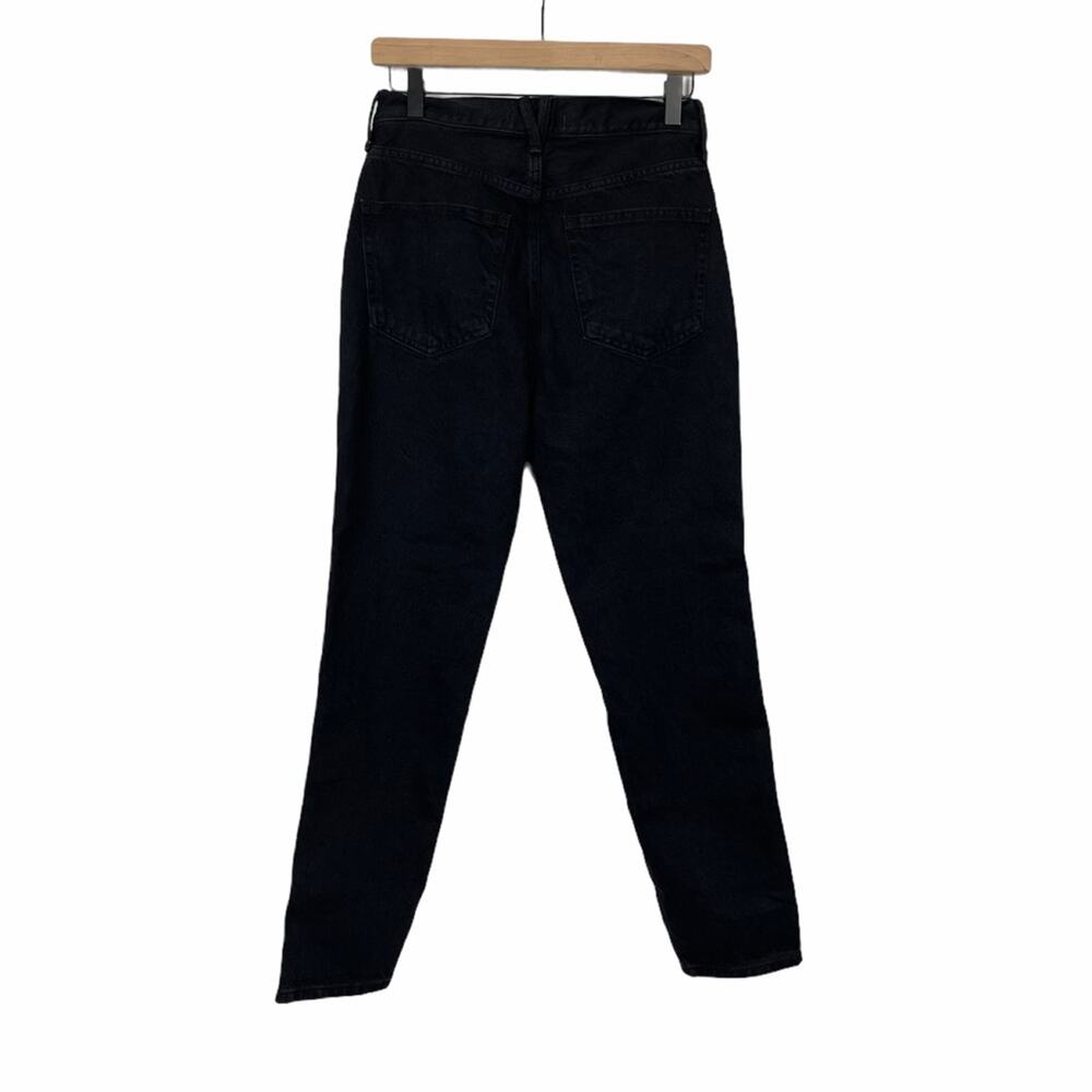 Free People Stove Pipe Jeans Black Cropped Size 26 NEW - Picture 6 of 10